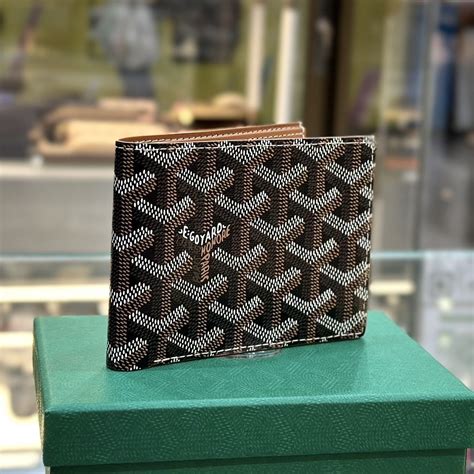 goyard canvas wallet|goyard wallet price 2023.